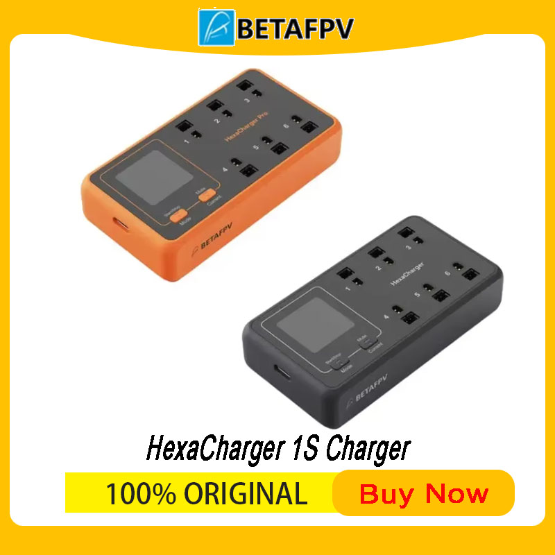 Hot BETAFPV HexaCharger 1S 24W - Fpv Drone Charger ulasan dan harga