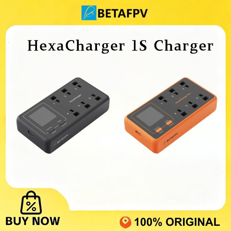 BETAFPV 6 Port 1S Battery Char - Fpv Drone Charger ulasan dan harga